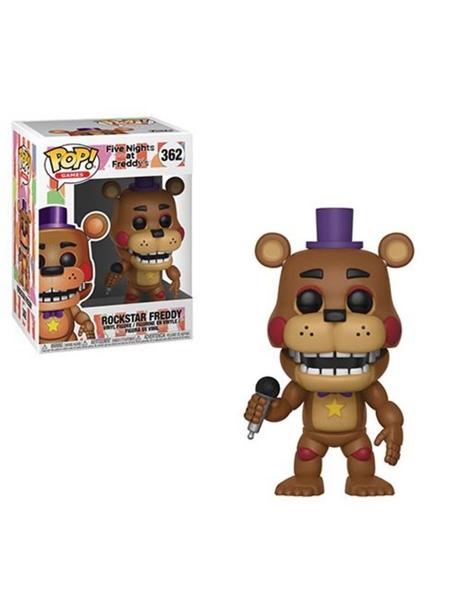 Фигурка Funko POP! Games FNAF Pizza Rockstar Freddy 32052 Funko 28804332  купить в интернет-магазине Wildberries