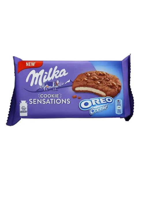 Milka Печенье Sensations Орео крем 156 г