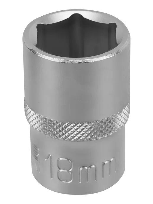 STELS Головка торцевая шестигранная 18 мм, 1 2", CrV, 13829, вариант