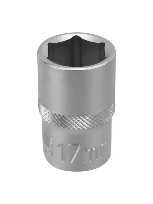 STELS Головка торцевая шестигранная 17 мм, 1 2", CrV, 13828, вариант, фото 2