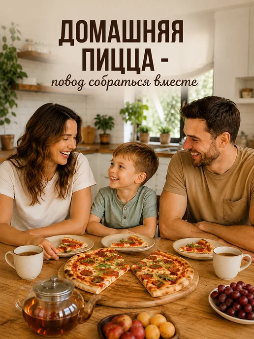 ТЕСТОВЪ Смесь для выпечки без глютена Пицца итальянская 250г, 250 г, фото 2