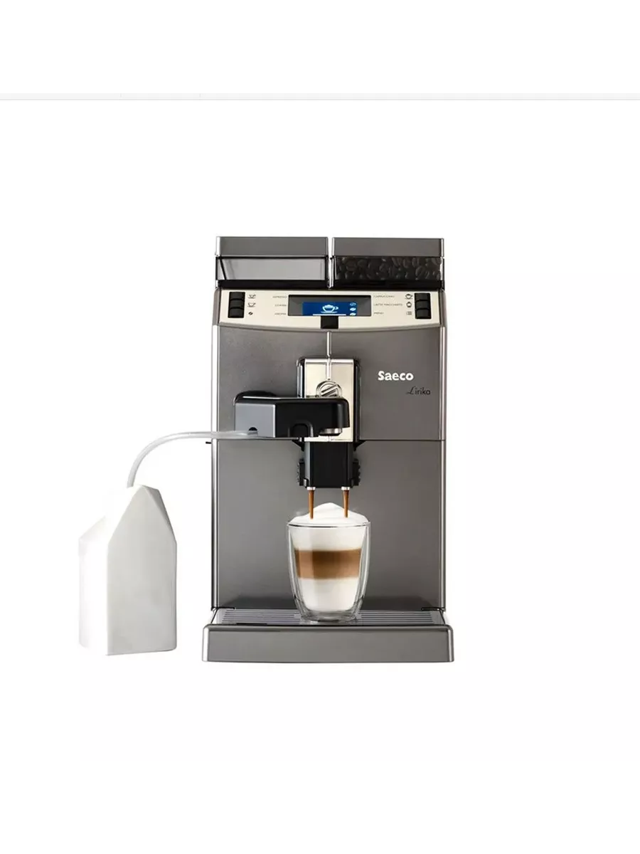 Кофемашина Saeco Lirika One Touch Cappuchino Saeco 28922034 купить за 45  200 ₽ в интернет-магазине Wildberries