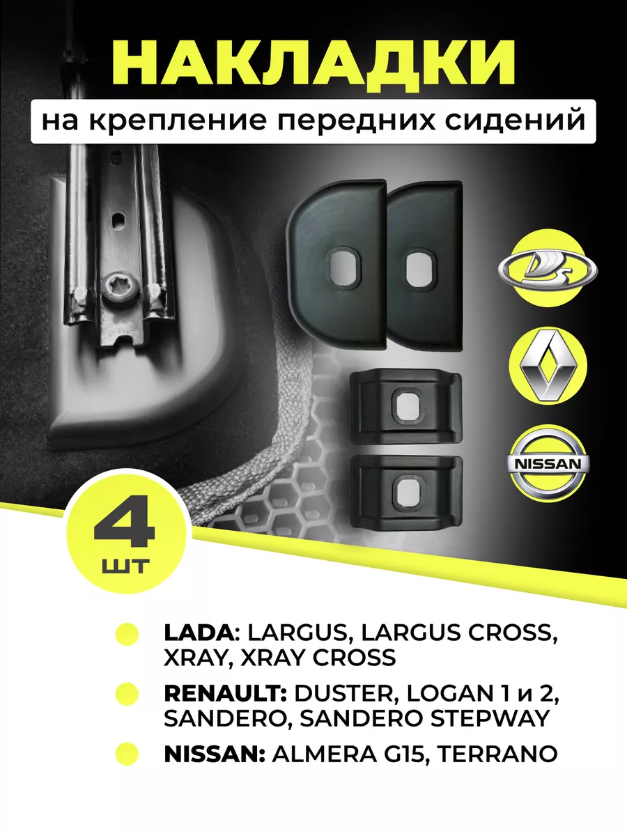 накладки Lada/Renault/Nissan аксессуары для автомобиля AO Plast 28944043  купить за 408 ₽ в интернет-магазине Wildberries