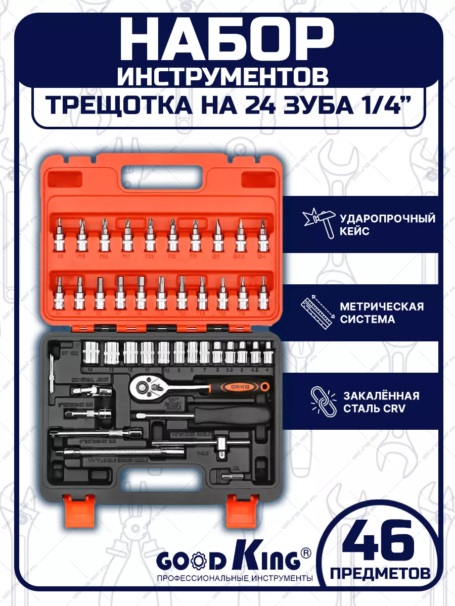 Дорожный набор инструментов для автомобиля GOODKING 28953608 купить за 2  473 ₽ в интернет-магазине Wildberries