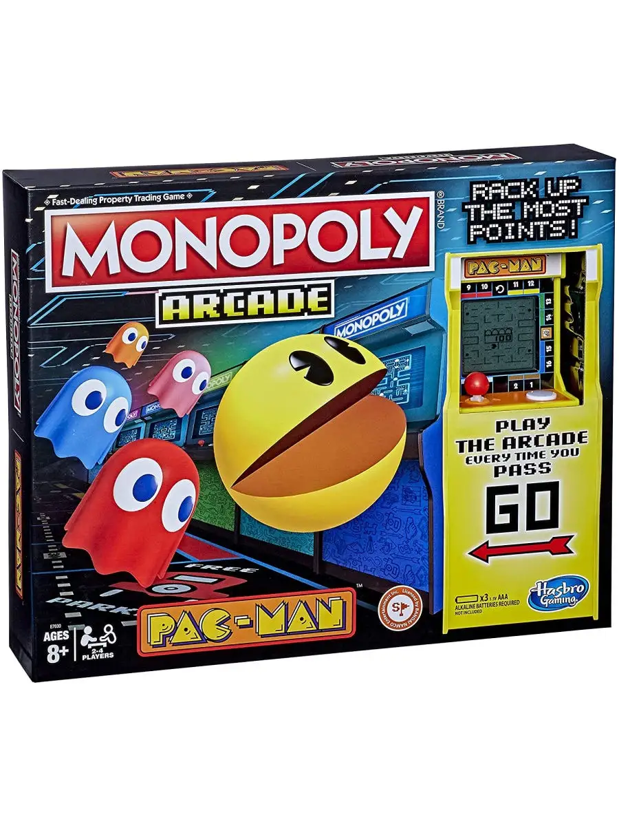 Монополия коллекционная: Пак Мен Pac-Man MONOPOLY 29031076 купить в  интернет-магазине Wildberries