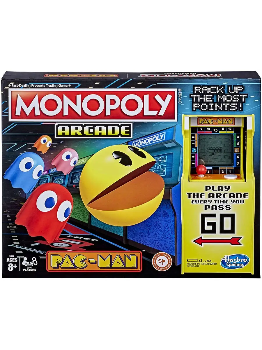 Монополия коллекционная: Пак Мен Pac-Man MONOPOLY 29031076 купить в  интернет-магазине Wildberries