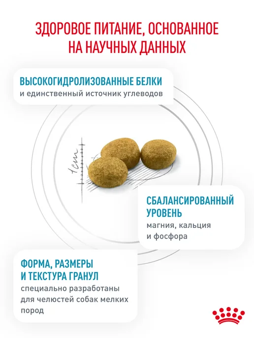 Сухой корм Royal canin Hypoallergenic для собак, мелкие, 1 кг, фото 4