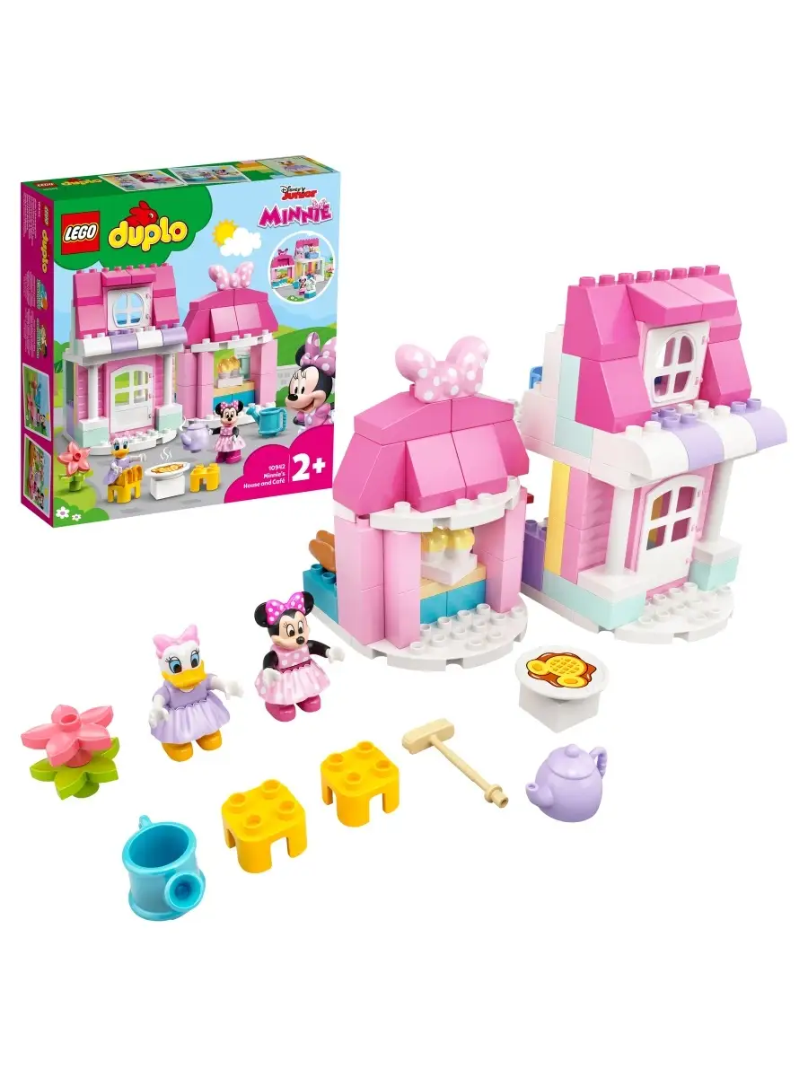 Конструктор LEGO DUPLO Disney 10942 Дом и кафе Минни LEGO 29065043 купить в  интернет-магазине Wildberries