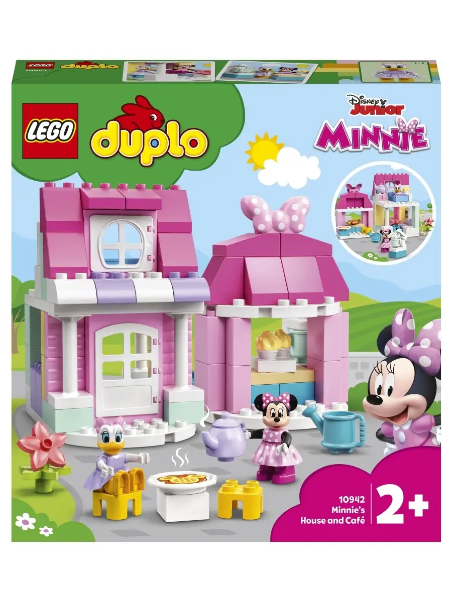 Конструктор LEGO DUPLO Disney 10942 Дом и кафе Минни LEGO 29065043 купить в  интернет-магазине Wildberries