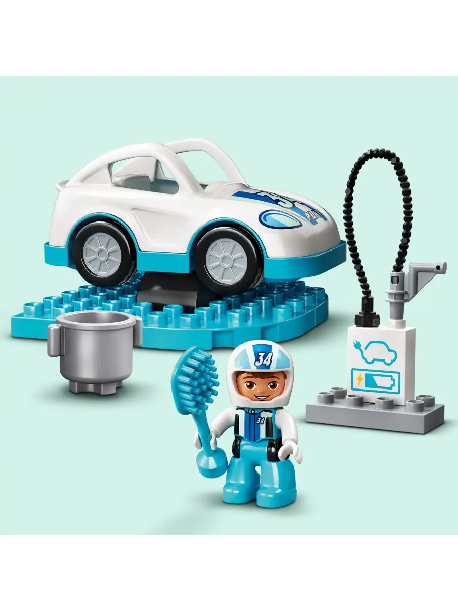 Duplo best sale blue car