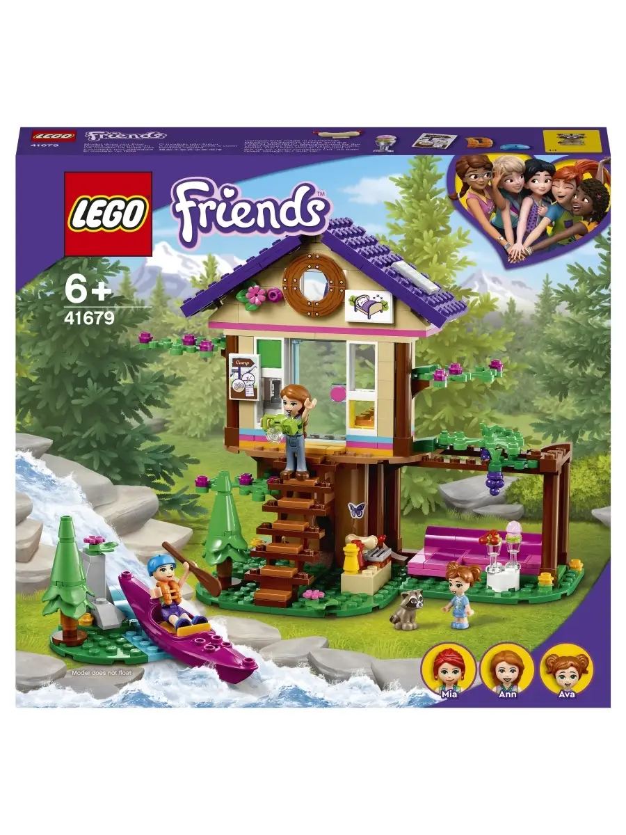 Конструктор LEGO Friends 41679 Домик в лесу LEGO 29065254 купить в  интернет-магазине Wildberries