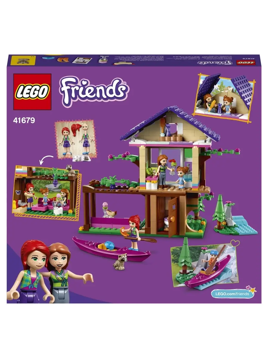 Конструктор LEGO Friends 41679 Домик в лесу LEGO 29065254 купить в  интернет-магазине Wildberries