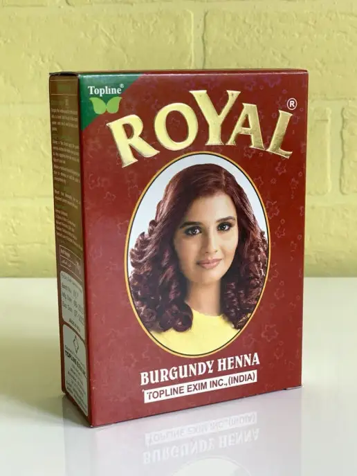 Royal Хна индийская бургунди, красный