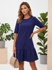 Платье офисное с воланом A-A Awesome Apparel by Ksenia Avakyan 29096497 купить за 1 050 ₽ в интернет‑магазине Wildberries