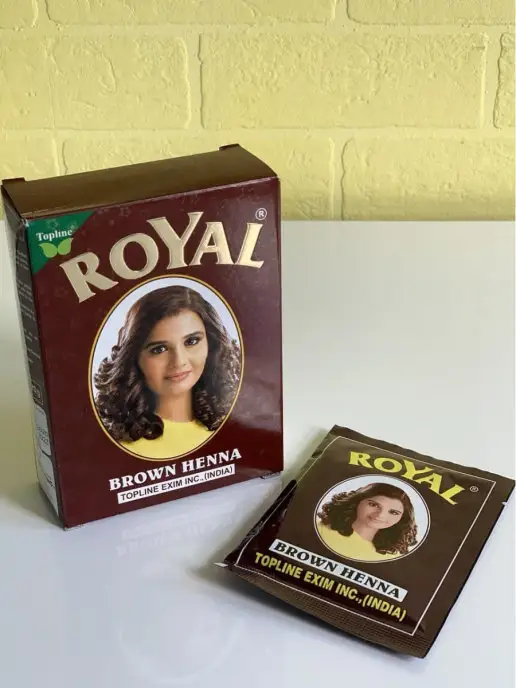Royal Хна индийская коричневая, коричневый, фото 2
