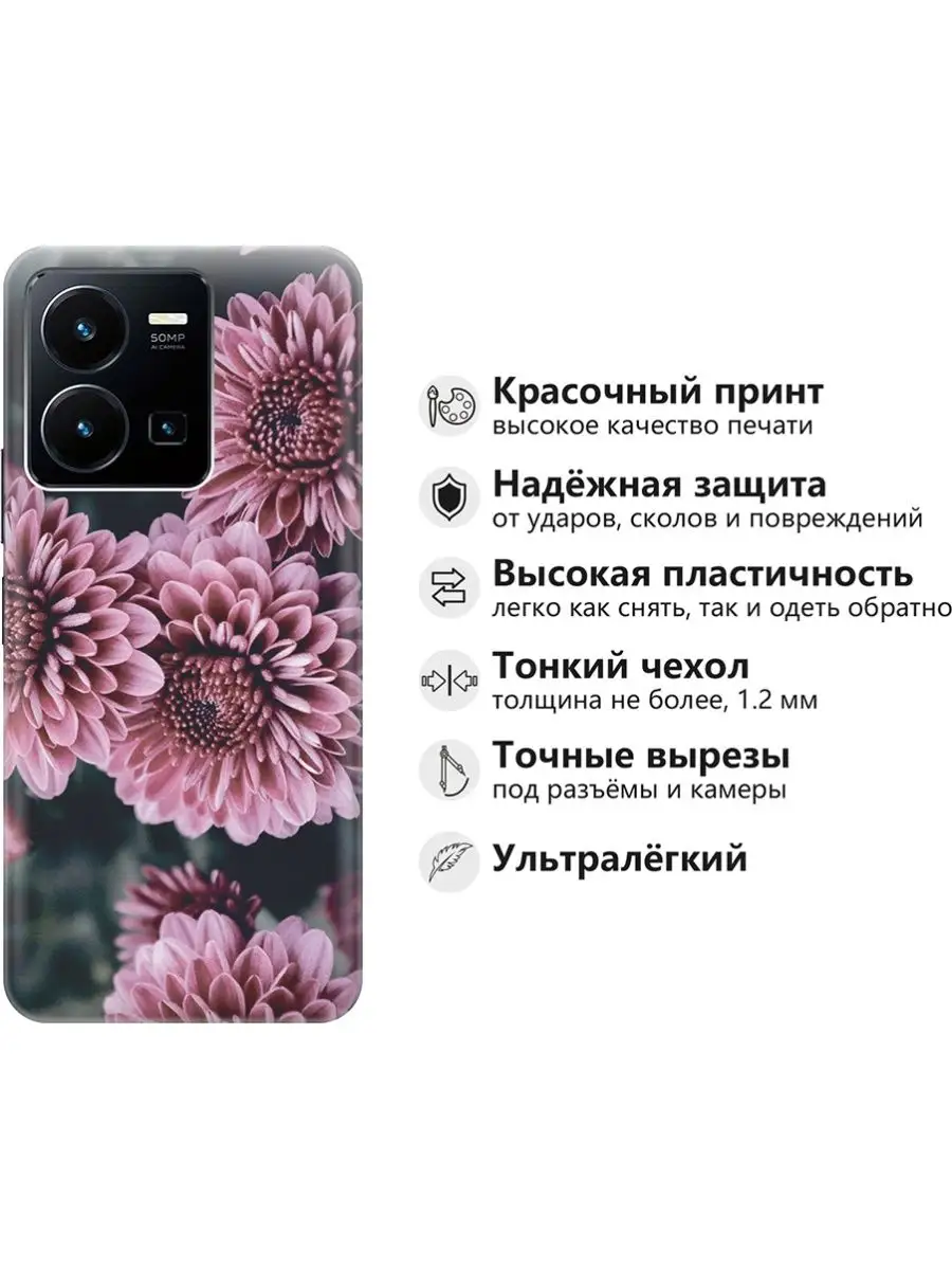 Чехол на Vivo Y35 Vivo 29129700 купить за 207 ₽ в интернет-магазине  Wildberries