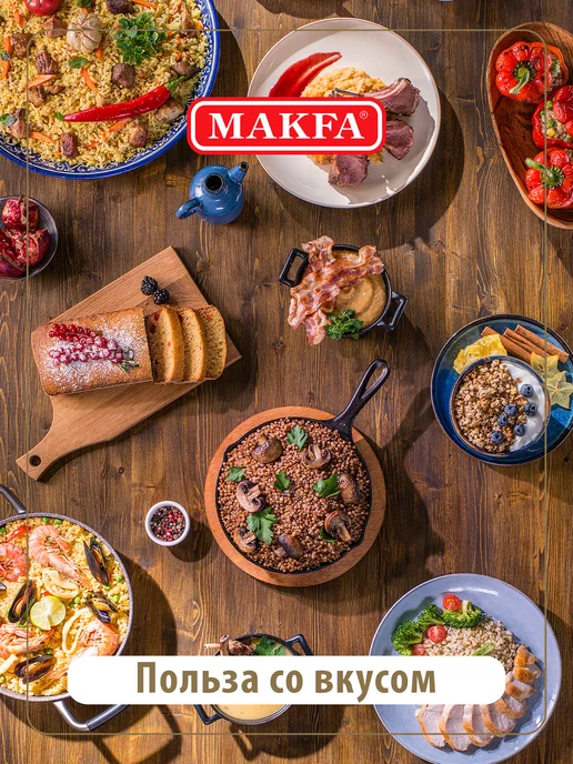Makfa Крупа пшеничная "Полтавская", 3 шт. по 400г, 3 шт, 400 г, фото 6