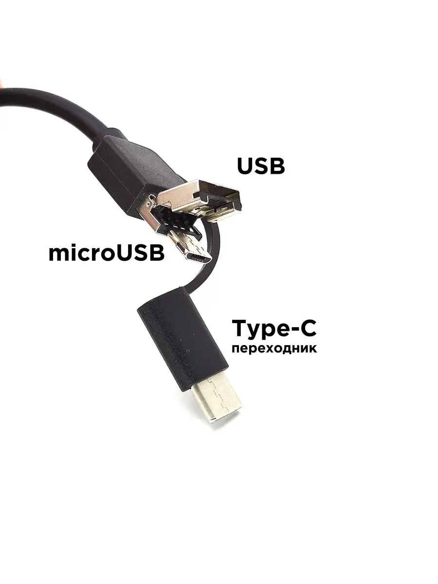 Эндоскоп для телефона Андроид TYPE-C USB IPMAT 29172413 купить в  интернет-магазине Wildberries