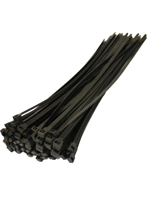Mgf Mega Fix 7,6*400 Черный (100 шт.) Стяжка нейлоновая, 7.6x400, 100 шт, фото 3