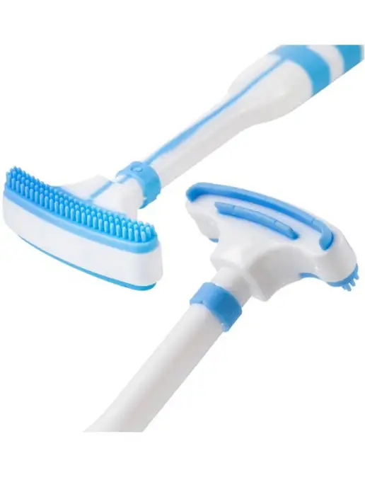 PIERROT Скребок для языка Tongue Cleaner, синий, фото 3