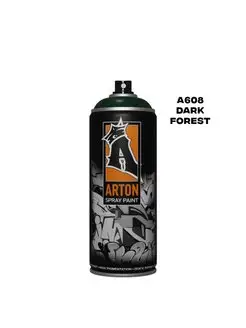 Аэрозольная краска Артон A608 Dark Forest 400 мл Arton 29220671 купить за 521 ₽ в интернет-магазине Wildberries