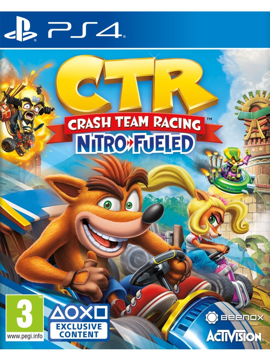 Crash Team Racing Nitro-Fueled (PS4) Activision 29224373 купить за 2 440 ₽  в интернет-магазине Wildberries