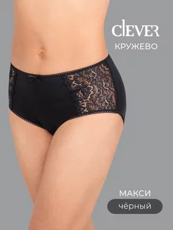 Трусы кружевные высокие CLEVER WEAR 29274749 купить за 425 ₽ в интернет-магазине Wildberries