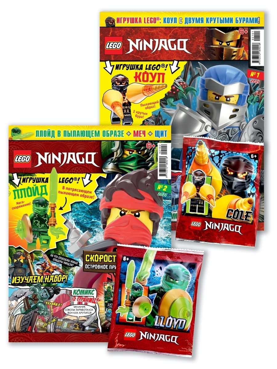 LEGO Ninjago (1+2) 2021 + Конструктор LEGO 29280556 купить в  интернет-магазине Wildberries