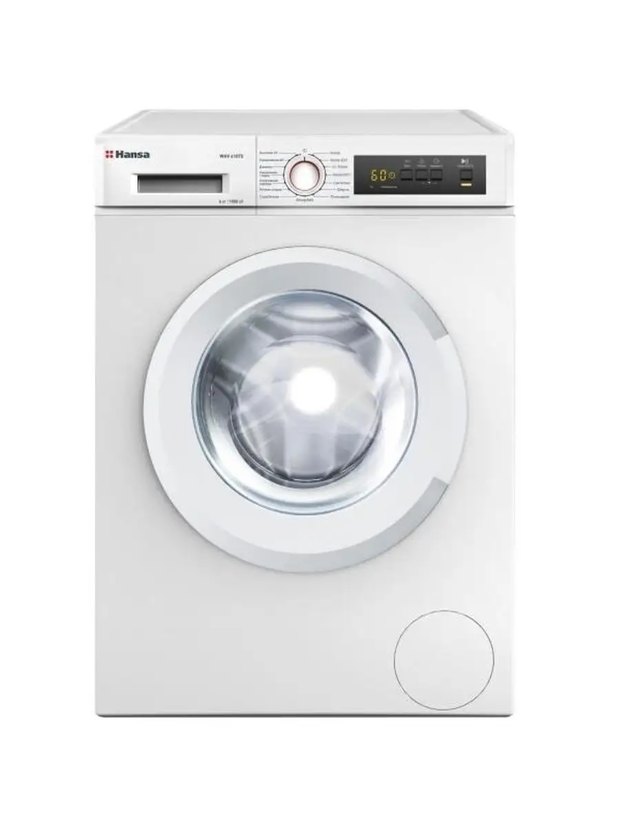 Стиральная машина Hansa WHV610T0 6 кг, отсрочка старта Hansa 29337100  купить в интернет-магазине Wildberries