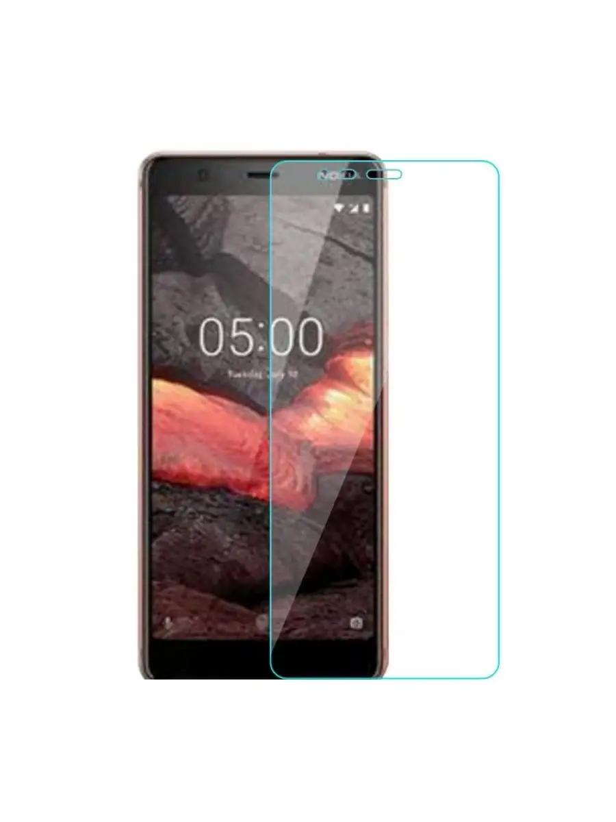 Защитное противоударное стекло MyPads на Nokia 3.4