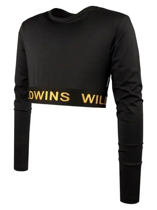 WILDWINS Топ спортивный, черный, фото 7