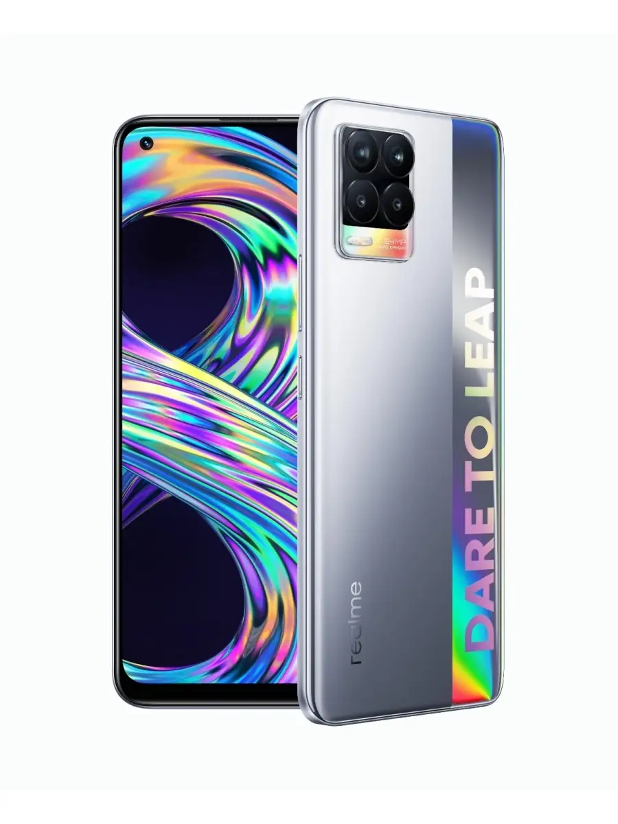 Смартфон realme 8 Cyber Silver 6.4