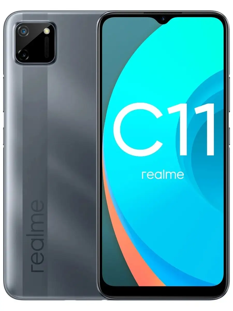 Смартфон realme C11 Iron Grey 6.52