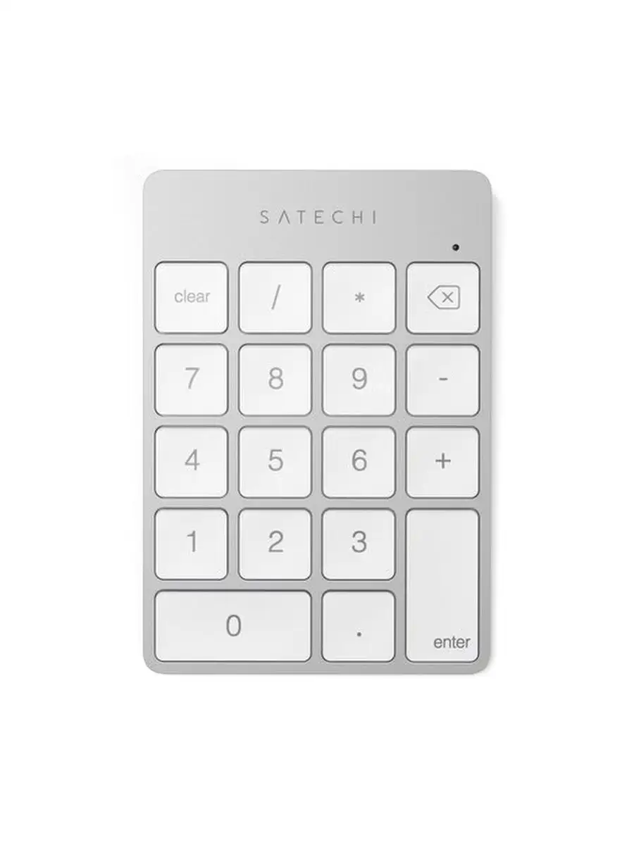 Беспроводной цифровой блок клавиатуры Satechi Aluminum Slim Keypad Numpad  SATECHI 29356040 купить в интернет-магазине Wildberries