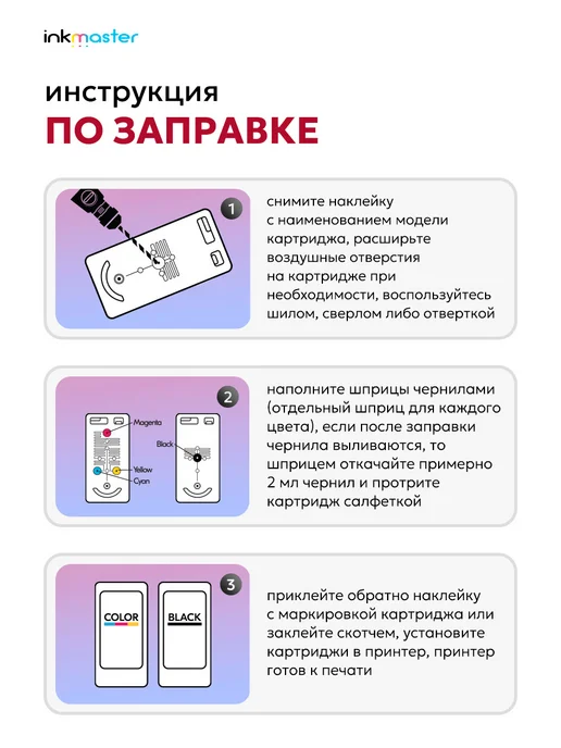 CANON Краска для принтера универсальная 5 х 100 мл, 5x100, 100 мл, фото 3