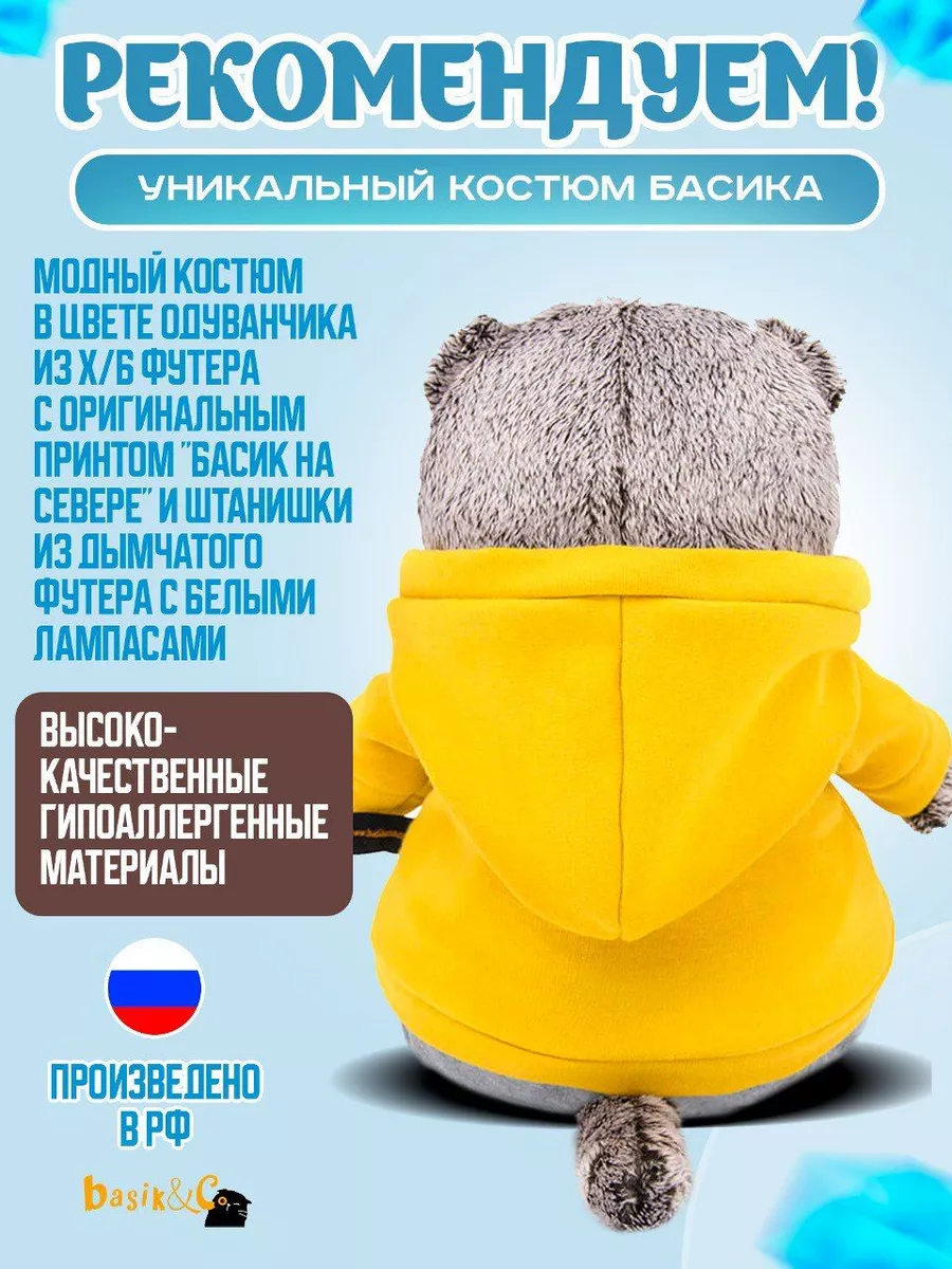 Кот Басик в спортивном костюме 30 см (Budibasa, оригинал) БудиБаса 29481270  купить за 2 043 ₽ в интернет-магазине Wildberries