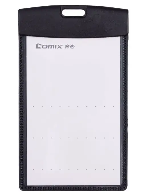 Comix Бейдж вертикальный 66х112 мм на шнурке, 66x112 мм, фото 2