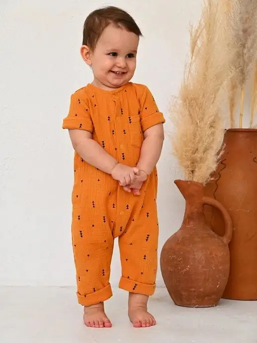 Carrot Песочник муслиновый детский, черный, фото 6