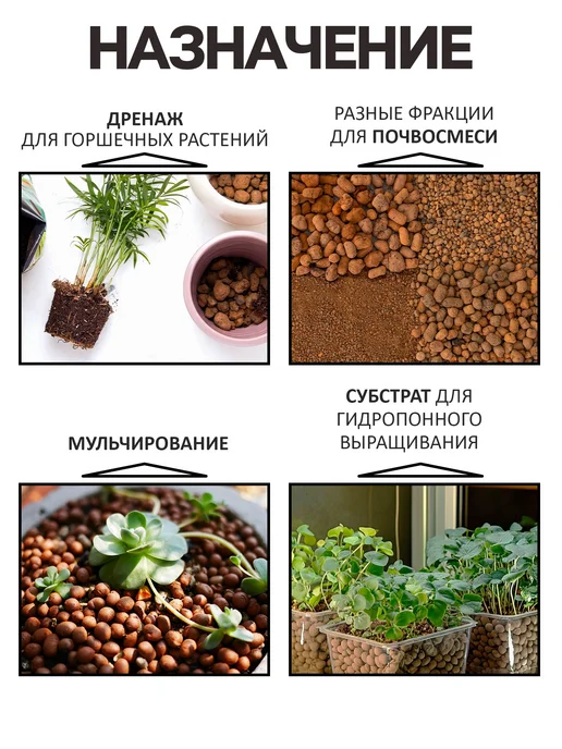 Рецепты дедушки Никиты Керамзит "Рецепты Дедушки Никиты", 3л, 3 л, фото 4