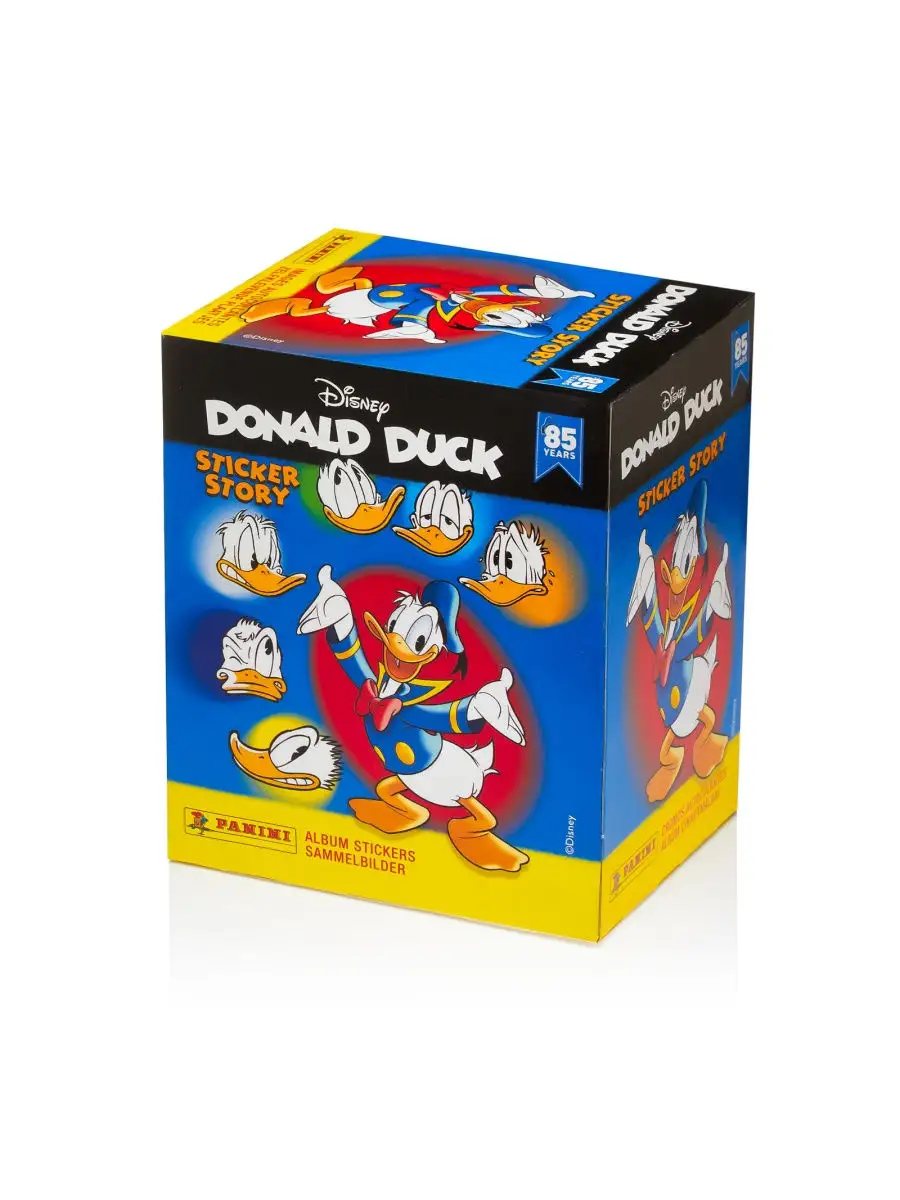 Бокс DONALD DUCK ДОНАЛЬД ДАК 250 наклеек ПАНИНИ PANINI 29667271 купить в  интернет-магазине Wildberries