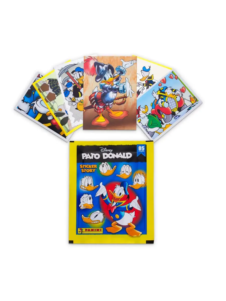 Бокс DONALD DUCK ДОНАЛЬД ДАК 250 наклеек ПАНИНИ PANINI 29667271 купить в  интернет-магазине Wildberries