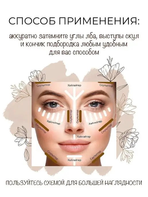 BELOR DESIGN Скульптор-стик для лица MULTITALENT, тон 1, бежевый, фото 5