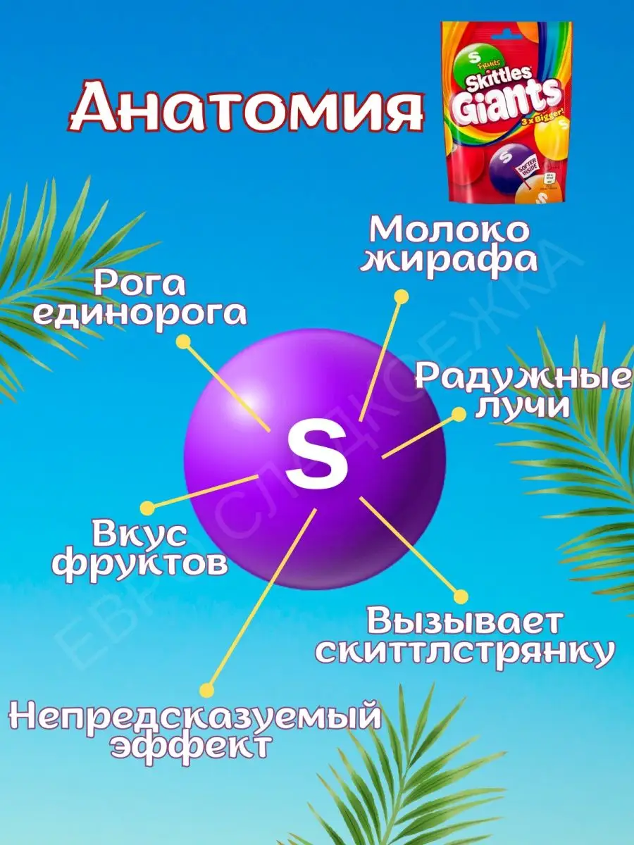 Драже Skittles набор 152 Х 4 Skittles 29669587 купить в интернет-магазине  Wildberries