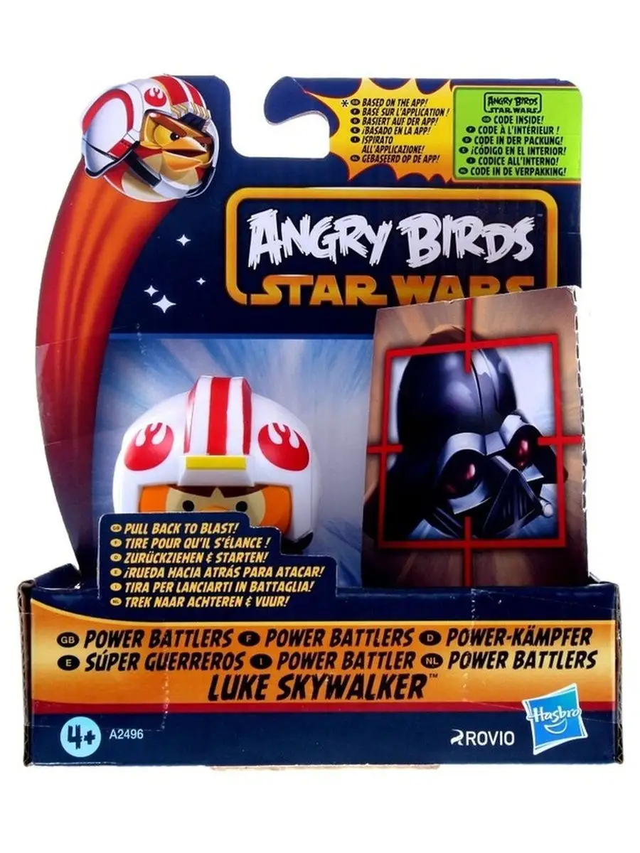 Фигурка Hasbro Star Wars Angry Birds Атака с воздуха A2496 ANGRY BIRDS  29724424 купить в интернет-магазине Wildberries