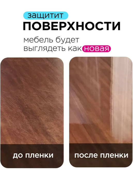 MAST Прозрачная защитная пленка для кухни и мебели самоклеящаяся, прозрачный, фото 3