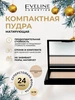 Пудра компактная BEAUTY LINE бархатистая тон №15 Golden, 9 г Eveline 29756096 купить за 413 ₽ в интернет‑магазине Wildberries