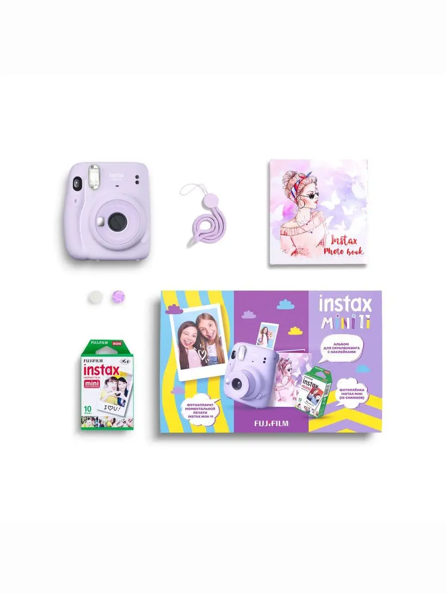 Фотоаппарат моментальной печати Fujifilm Instax 29758519 купить в  интернет-магазине Wildberries