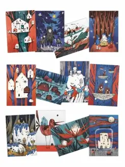Открытки для посткоссинга 12шт А. Фадеева Artangels.Originals 29971182 купить за 533 ₽ в интернет-магазине Wildberries