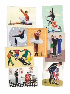 Открытки для посткроссинга 8 штук А. Богатырёв Artangels.Originals 29971785 купить за 533 ₽ в интернет-магазине Wildberries