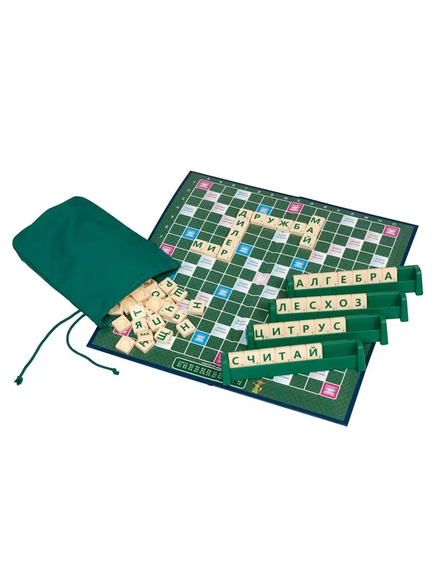 Считай слова/Игра в/Аналог игры Эрудит, Scrabble ЗЗПП ЭРА 30139900 купить  за 873 ₽ в интернет-магазине Wildberries